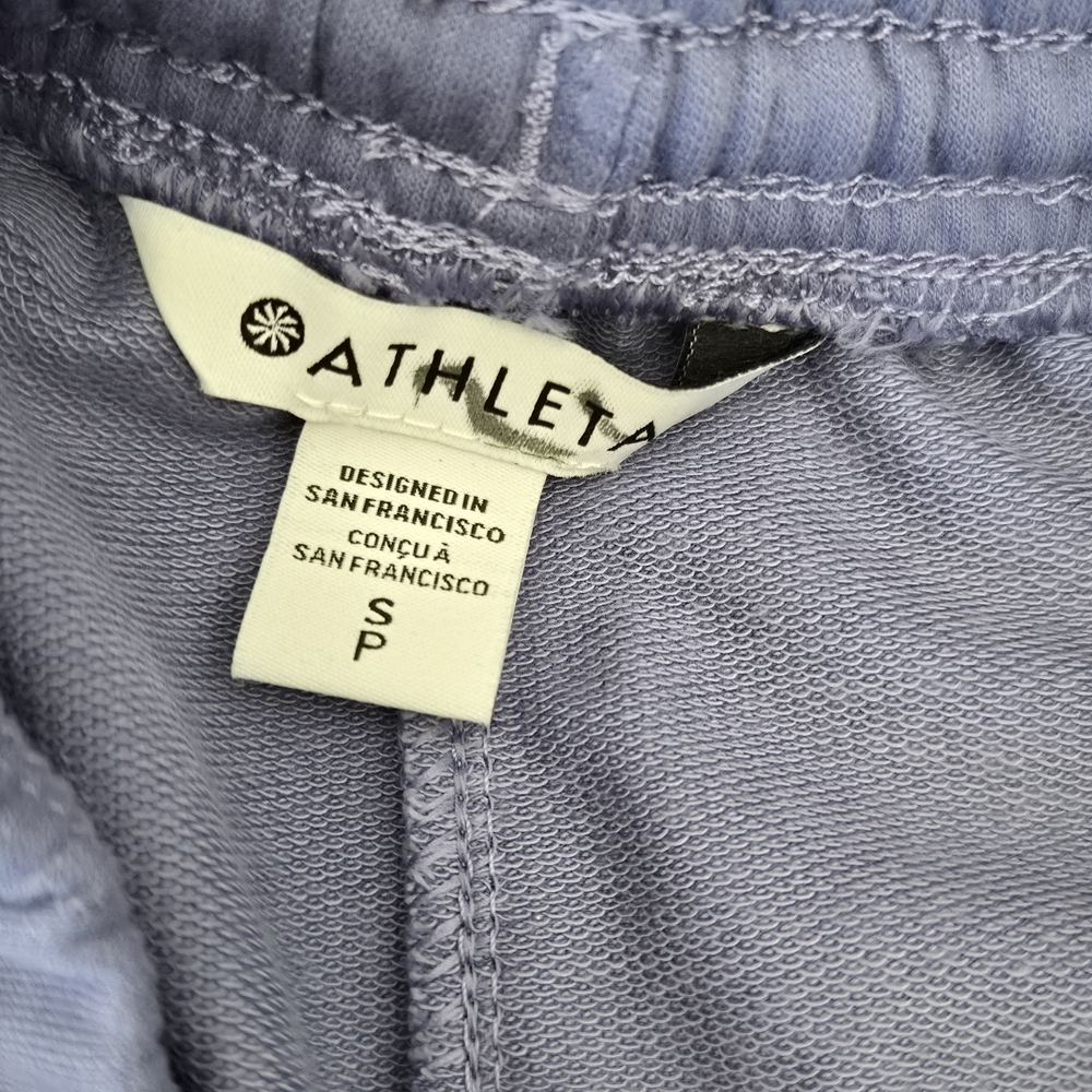 Athleta Mid-rise‎ Retoterry Purple/Lavander 3" Shorts! NWOR - Picture 7 of 8